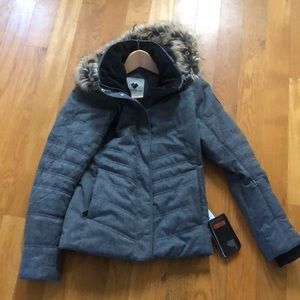 Womans 4 grey obermeyer ski jacket